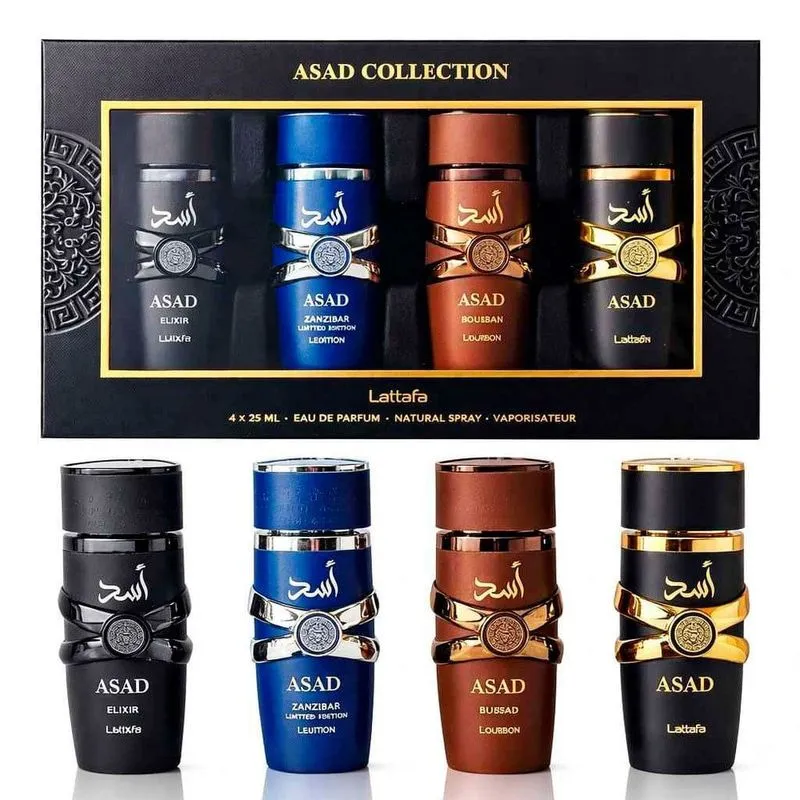 Kit Asad Collection 4 × 25 ml — Lattafa. - foto 3