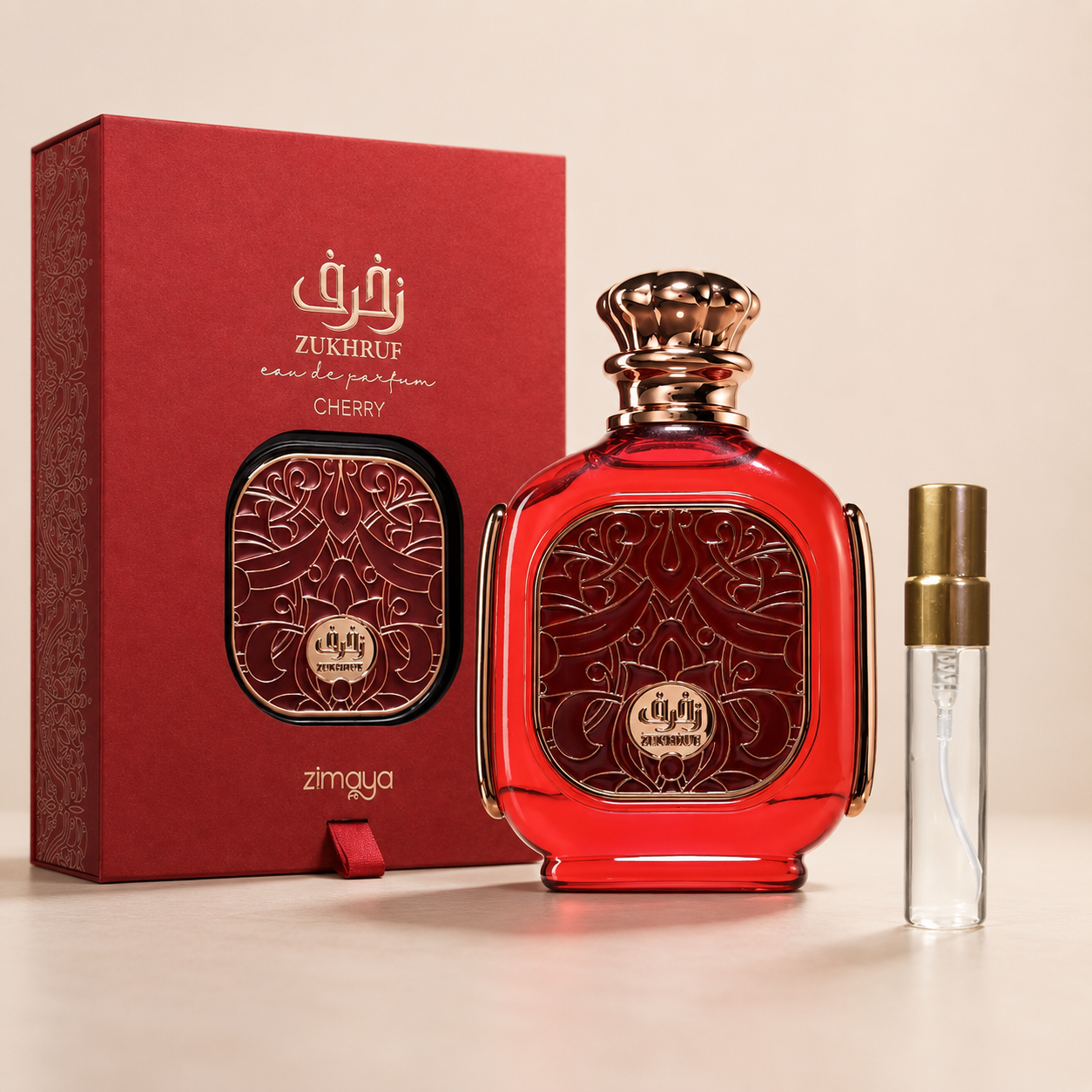 Decant Zukhruf Cherry 5 ml — Zimaya.