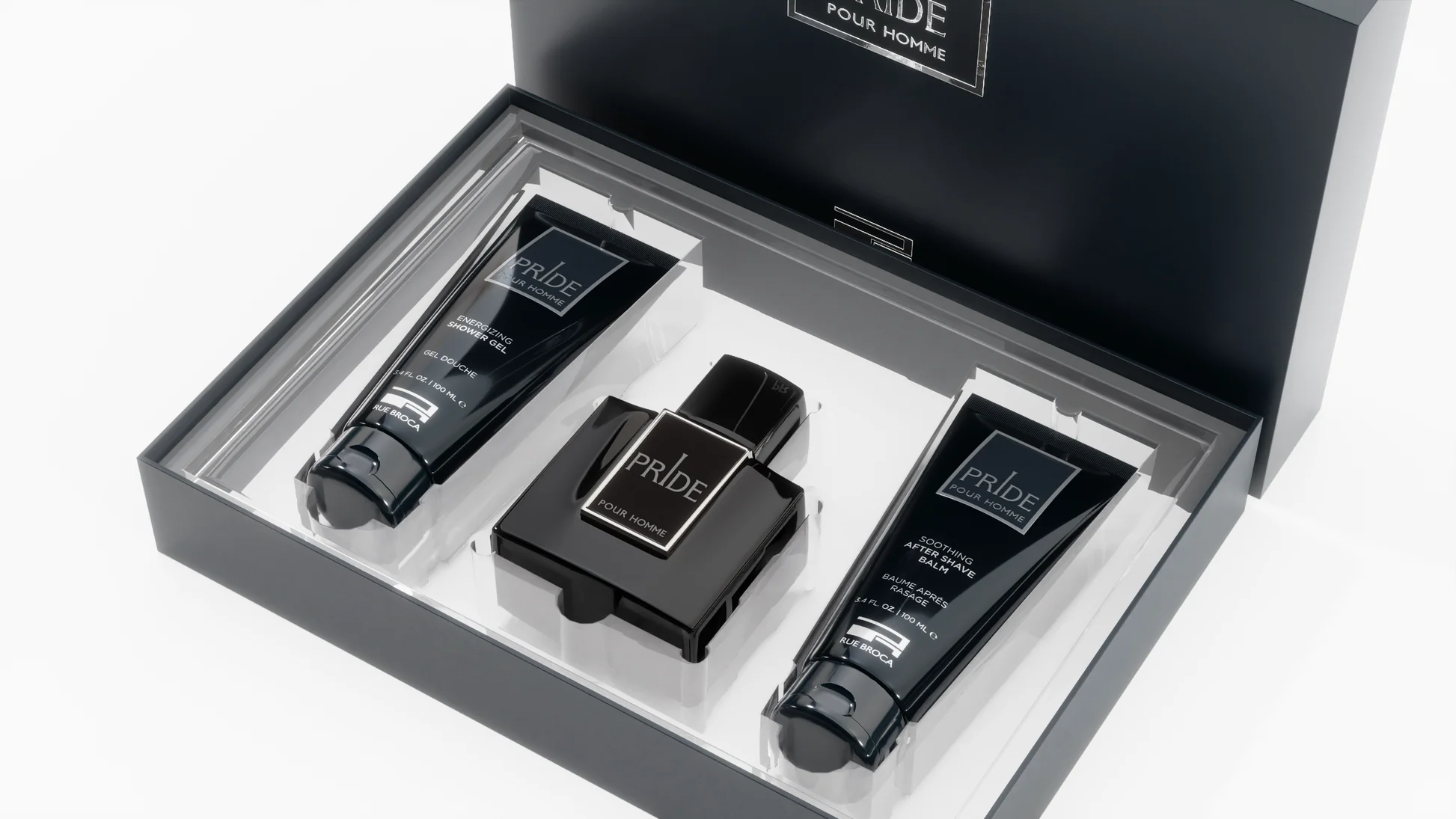 Kit Pride Pour Homme 3 Peças — Rue Broca. - foto 3